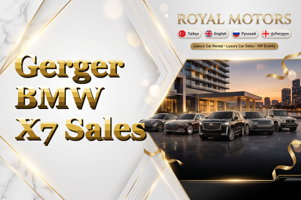 Gerger BMW X7 Sales
