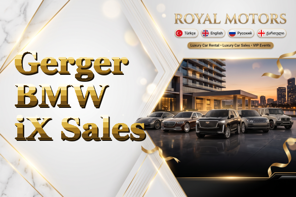 Gerger BMW iX Sales