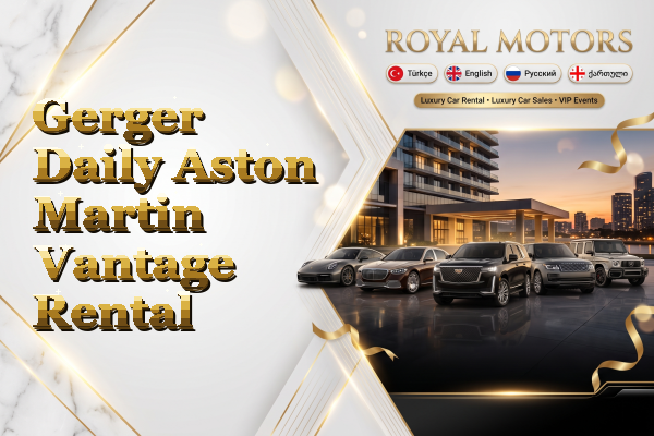 Gerger Daily Aston Martin Vantage Rental