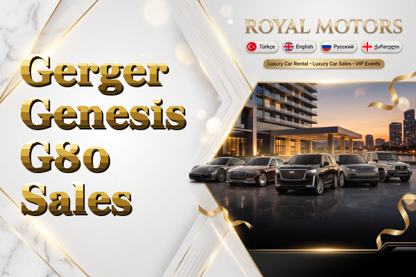 Gerger Genesis G80 Sales