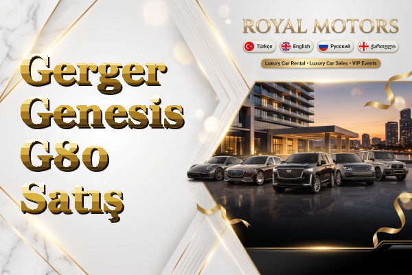 Gerger Genesis G80 Satış