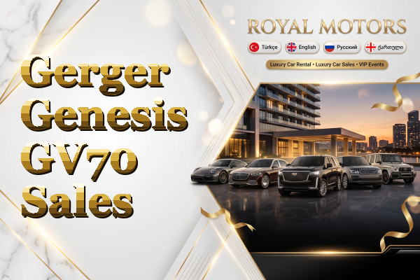 Gerger Genesis GV70 Sales