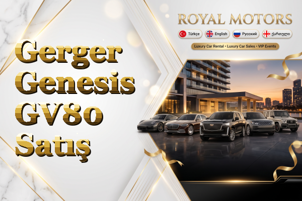 Gerger Genesis GV80 Satış