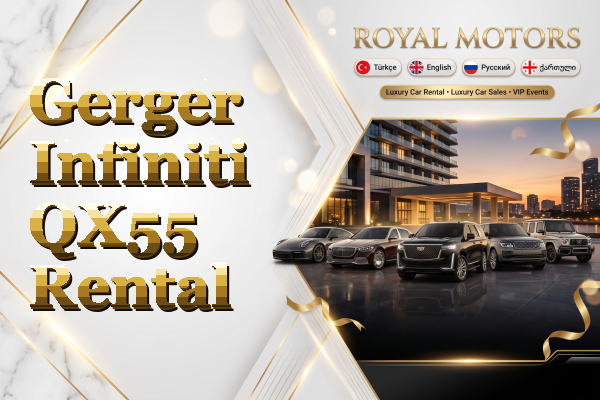 Gerger Infiniti QX55 Rental