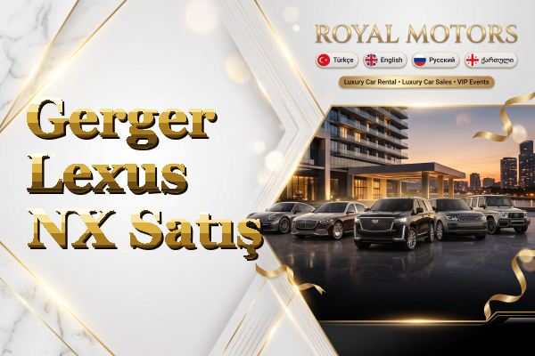 Gerger Lexus NX Satış
