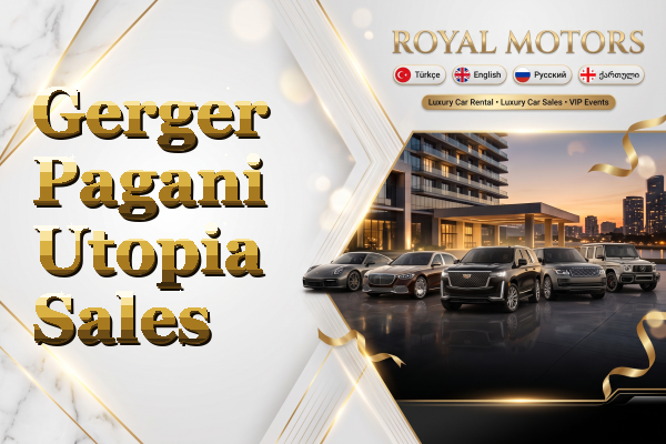 Gerger Pagani Utopia Sales