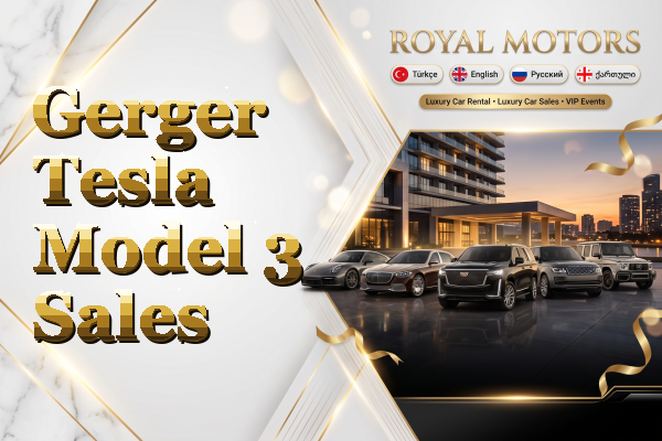 Gerger Tesla Model 3 Sales