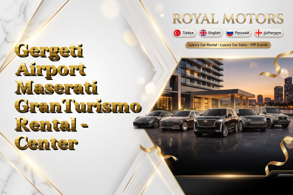 Gergeti Airport Maserati GranTurismo Rental - Center