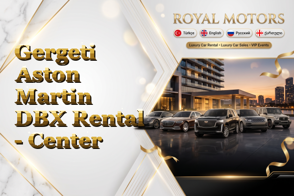 Gergeti Aston Martin DBX Rental - Center
