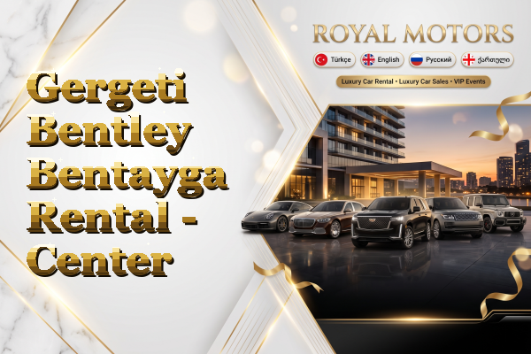 Gergeti Bentley Bentayga Rental - Center