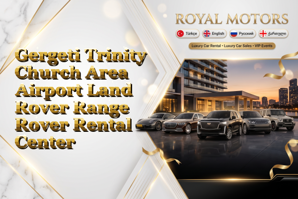 Gergeti Trinity Church Area Airport Land Rover Range Rover Rental - Center