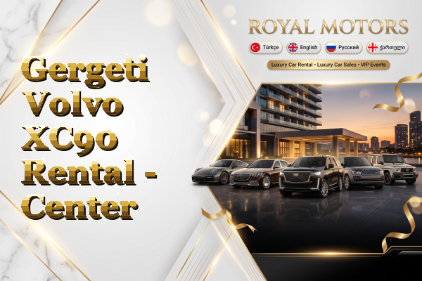 Gergeti Volvo XC90 Rental - Center