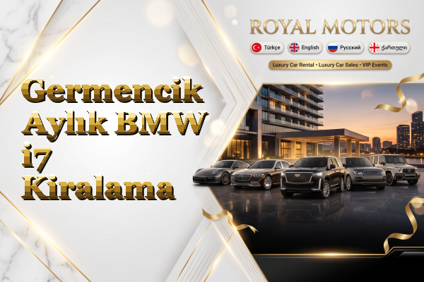 Germencik Aylık BMW i7 Kiralama