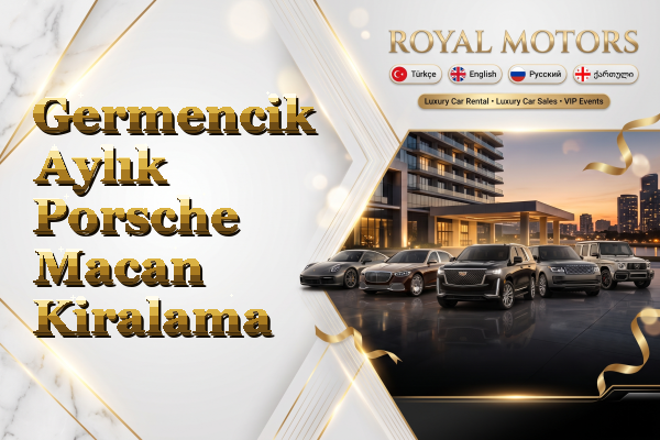 Germencik Aylık Porsche Macan Kiralama