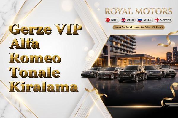 Gerze VIP Alfa Romeo Tonale Kiralama