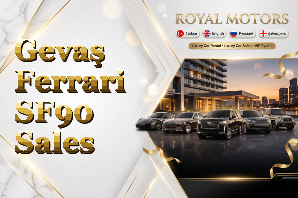 Gevaş Ferrari SF90 Sales