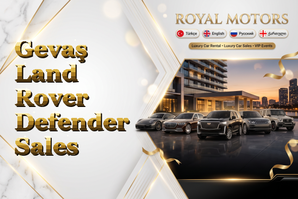 Gevaş Land Rover Defender Sales