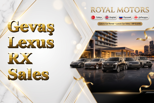 Gevaş Lexus RX Sales