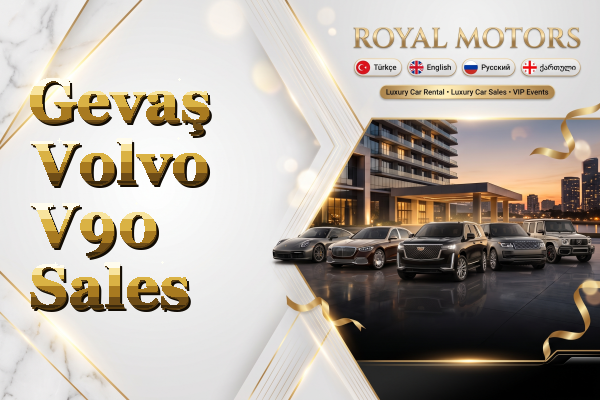 Gevaş Volvo V90 Sales