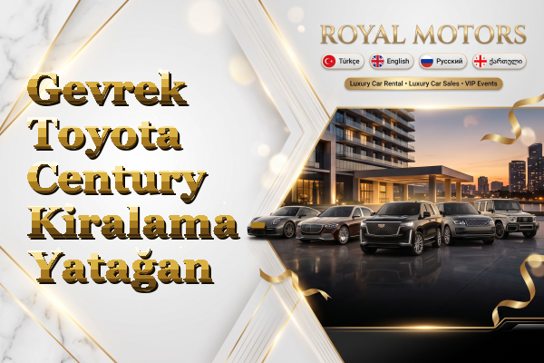 Gevrek Toyota Century Kiralama - Yatağan