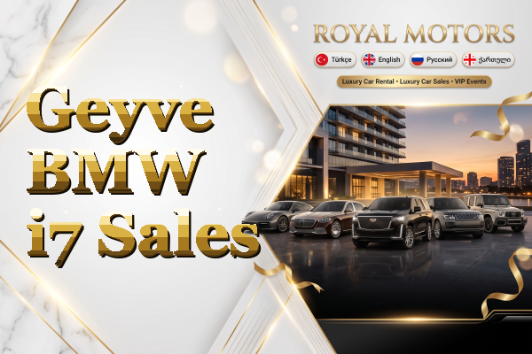 Geyve BMW i7 Sales