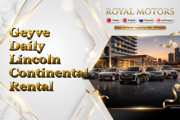 Geyve Daily Lincoln Continental Rental