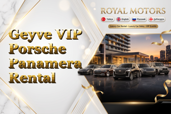 Geyve VIP Porsche Panamera Rental