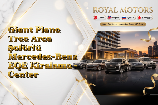Giant Plane Tree Area Şoförlü Mercedes-Benz EQE Kiralama - Center