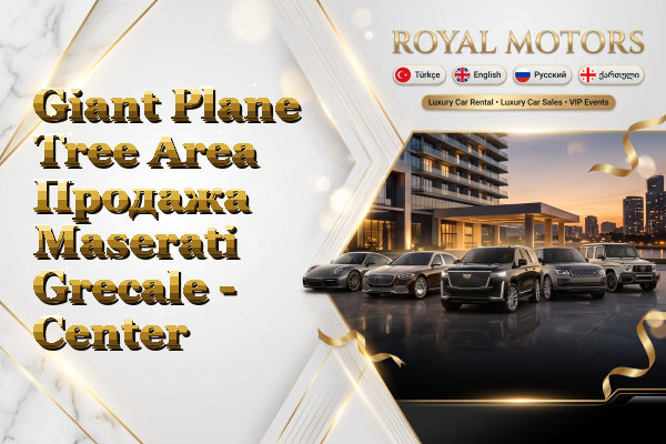 Giant Plane Tree Area Продажа Maserati Grecale - Center