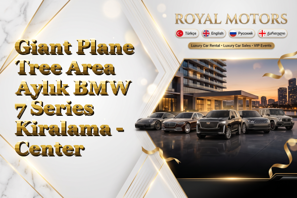 Giant Plane Tree Area Aylık BMW 7 Series Kiralama - Center