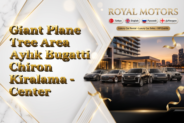Giant Plane Tree Area Aylık Bugatti Chiron Kiralama - Center