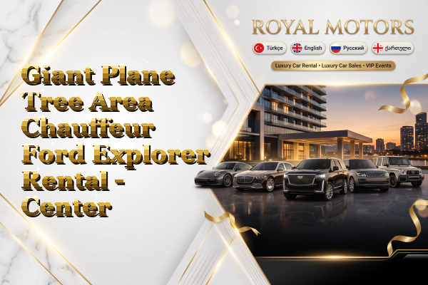 Giant Plane Tree Area Chauffeur Ford Explorer Rental - Center