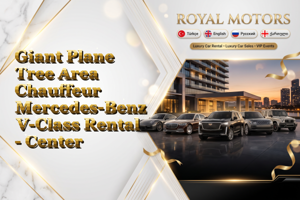 Giant Plane Tree Area Chauffeur Mercedes-Benz V-Class Rental - Center