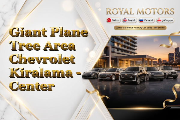 Giant Plane Tree Area Chevrolet Kiralama - Center