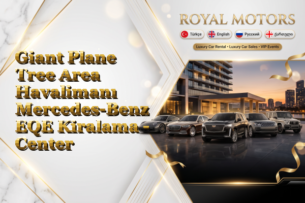 Giant Plane Tree Area Havalimanı Mercedes-Benz EQE Kiralama - Center