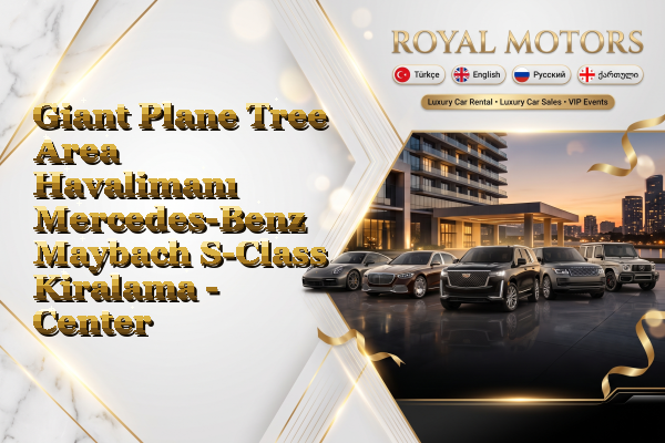 Giant Plane Tree Area Havalimanı Mercedes-Benz Maybach S-Class Kiralama - Center