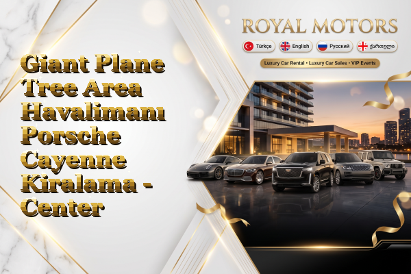 Giant Plane Tree Area Havalimanı Porsche Cayenne Kiralama - Center