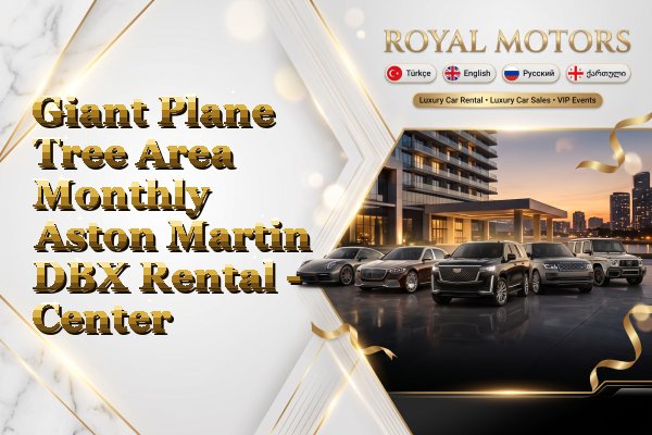 Giant Plane Tree Area Monthly Aston Martin DBX Rental - Center