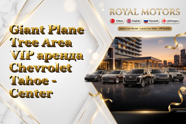 Giant Plane Tree Area VIP аренда Chevrolet Tahoe - Center