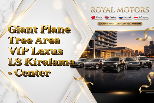 Giant Plane Tree Area VIP Lexus LS Kiralama - Center