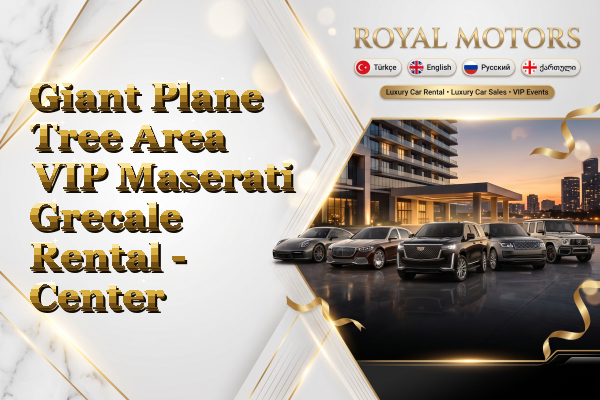 Giant Plane Tree Area VIP Maserati Grecale Rental - Center