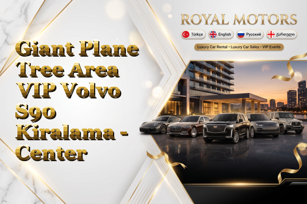 Giant Plane Tree Area VIP Volvo S90 Kiralama - Center