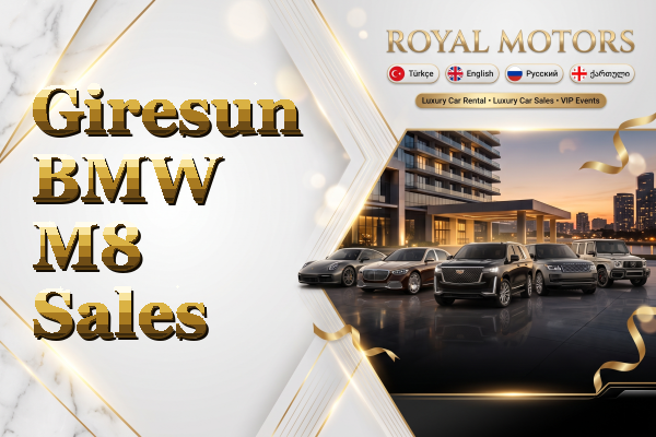 Giresun BMW M8 Sales