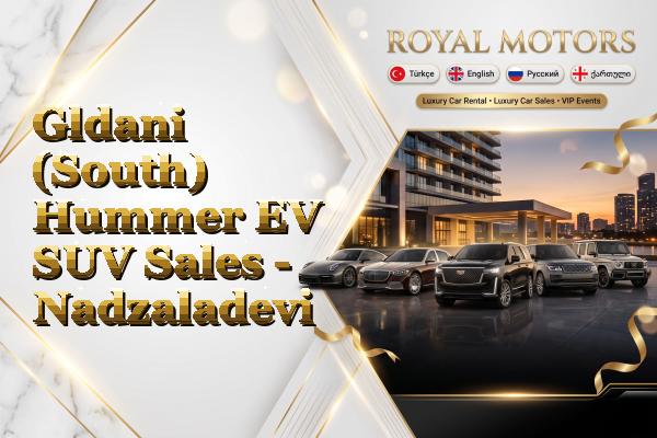 Gldani (South) Hummer EV SUV Sales - Nadzaladevi