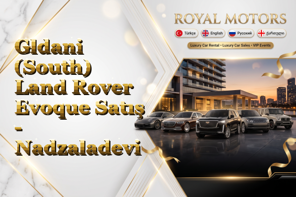 Gldani (South) Land Rover Evoque Satış - Nadzaladevi