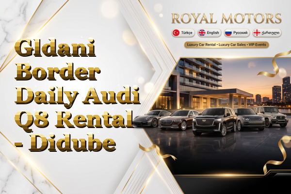 Gldani Border Daily Audi Q8 Rental - Didube