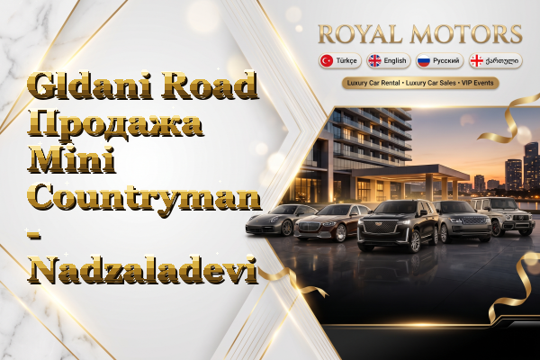 Gldani Road Продажа Mini Countryman - Nadzaladevi