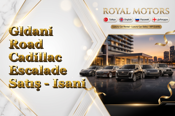 Gldani Road Cadillac Escalade Satış - Isani
