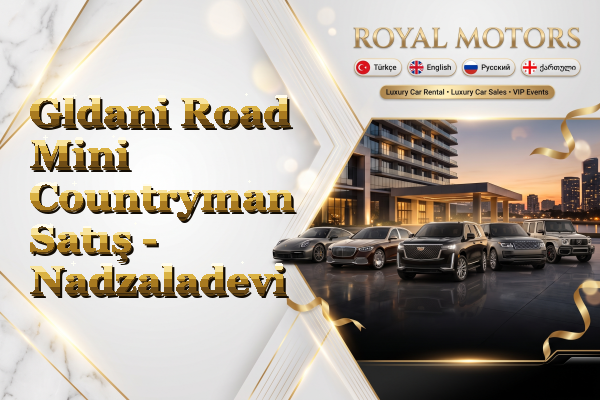 Gldani Road Mini Countryman Satış - Nadzaladevi