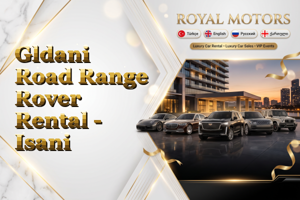 Gldani Road Range Rover Rental - Isani